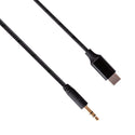 RUBIQUBE Type C To Mini Jack Cable - 1.8M (Black)