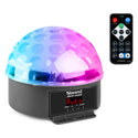 BEAMZ JB60R-  JELLY BALL DMX LED 6 COLOURS LED 6X1W DMX RGBYWP