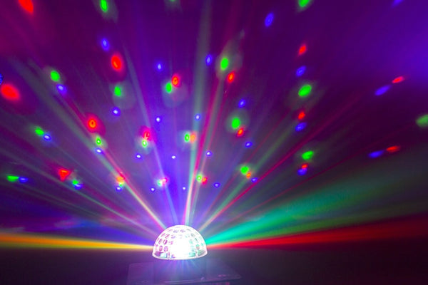 BEAMZ JB60R-  JELLY BALL DMX LED 6 COLOURS LED 6X1W DMX RGBYWP