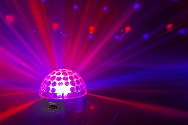 BEAMZ JB60R-  JELLY BALL DMX LED 6 COLOURS LED 6X1W DMX RGBYWP