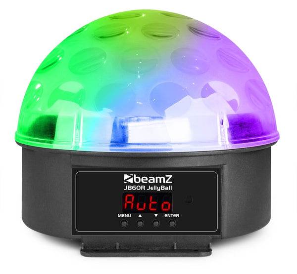 BEAMZ JB60R-  JELLY BALL DMX LED 6 COLOURS LED 6X1W DMX RGBYWP