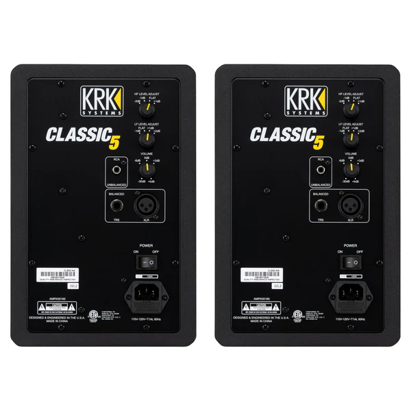 KRK Classic 5 CL5G3PK1 - Studio Monitor Pack