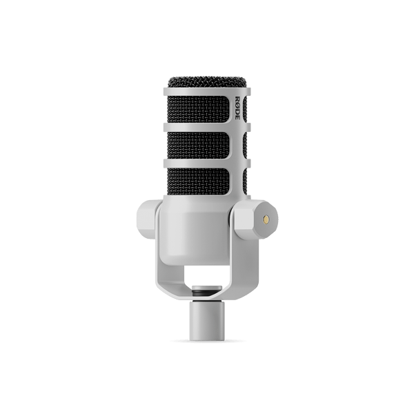 Rode PodMic Dynamic Podcasting Microphone (White)