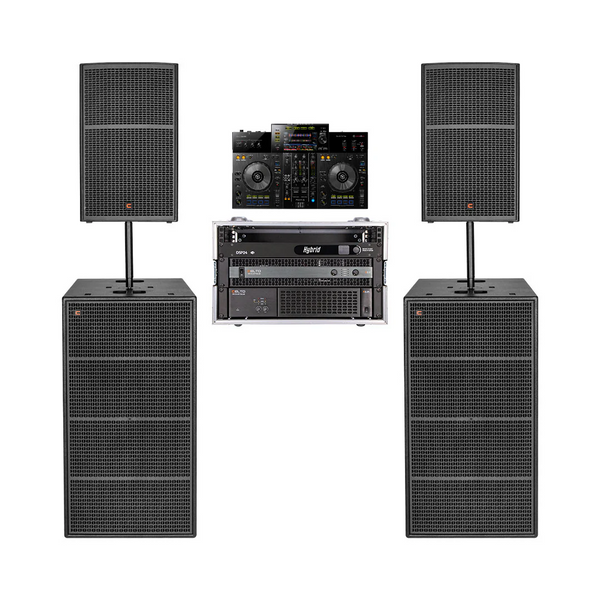 Celto Acoustique CT15V-CSW218C Bundle With Pioneer XDJ-RR