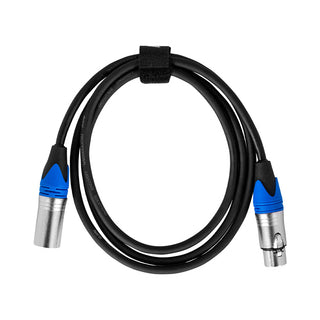 HYBRID DMX CABLE WITH WATERPROOF CONNECTORS - 5 METER