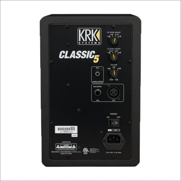 KRK CLASSIC 5 -  Professional Studio Monitor (PAIR) - Open Box