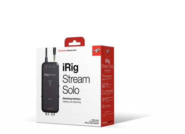 IK Multimedia iRig Stream Solo - Open Box