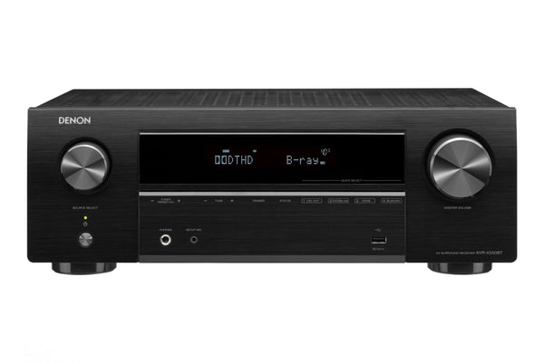 Denon AVR-X550BT - 5.2 Ch. AV Receiver with Bluetooth (Open Box)