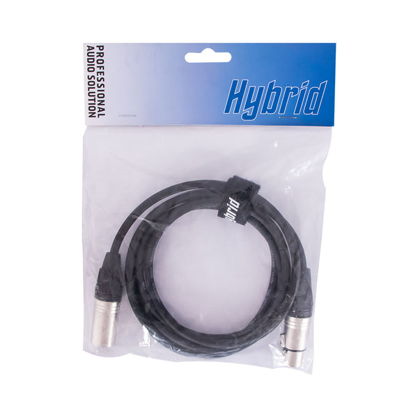 Hybrid XLR Male-XLR Female 2m